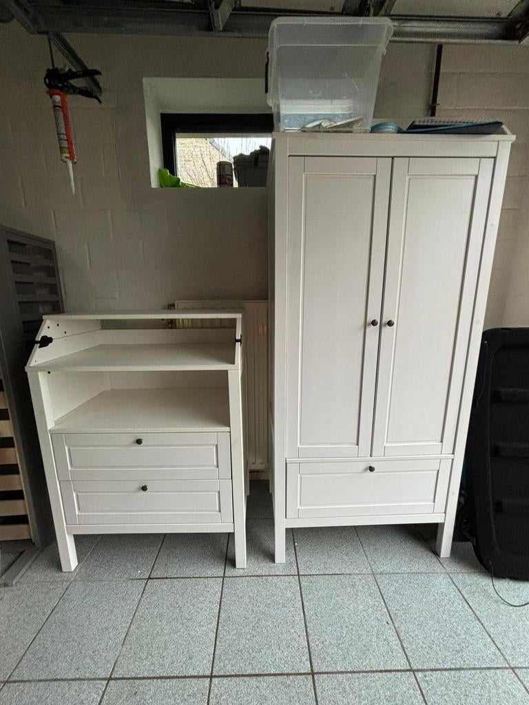 Ikea babykamer, Ophalen