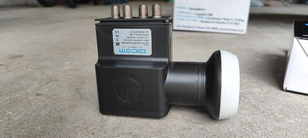 Kit Complet Satellite Pro - 2x25m Câble RG6/U + LNBs, Ophalen, Nieuw, Coaxiale kabel
