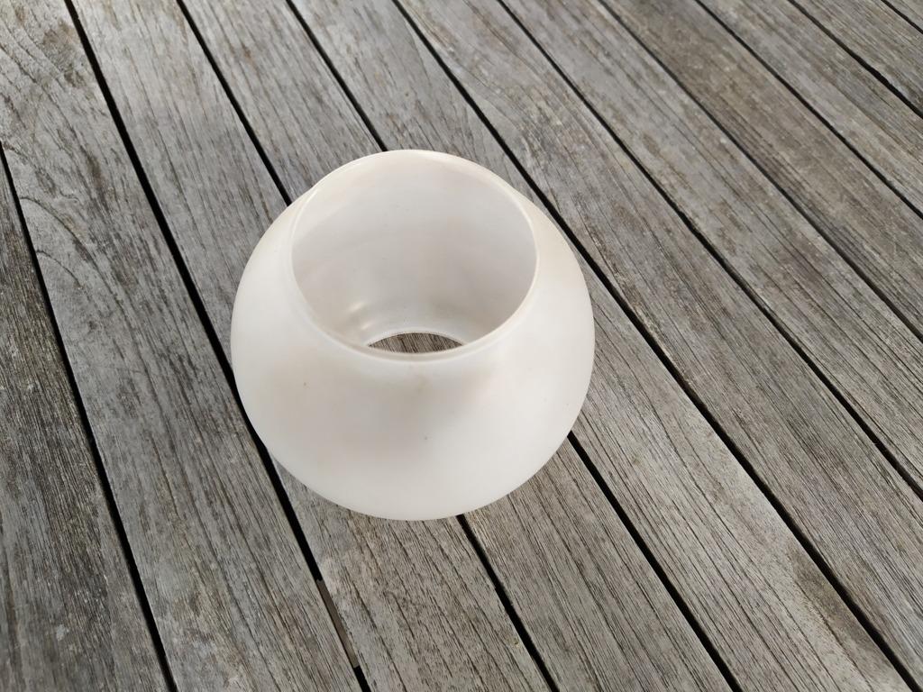 Verre pour lampe gaz / pétrole - D 6,5 cm - H 10 cm, Enlèvement ou Envoi