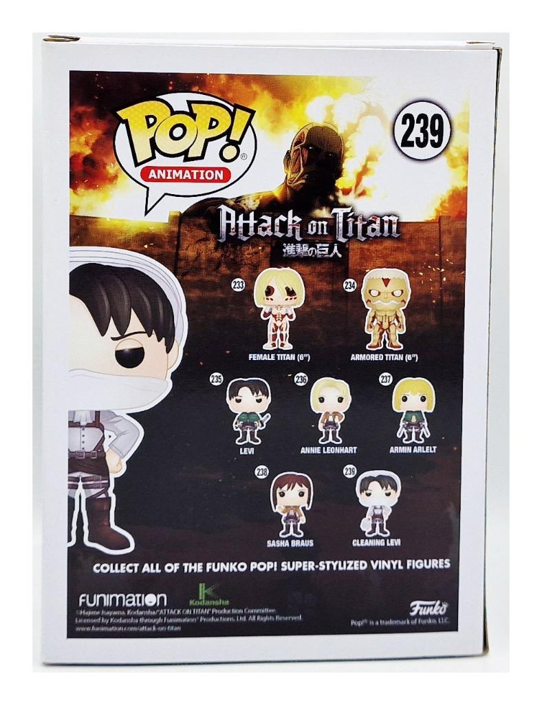 Funko POP Attack on Titan Cleaning Levi (239) Released: 2017, Verzenden, Zo goed als nieuw