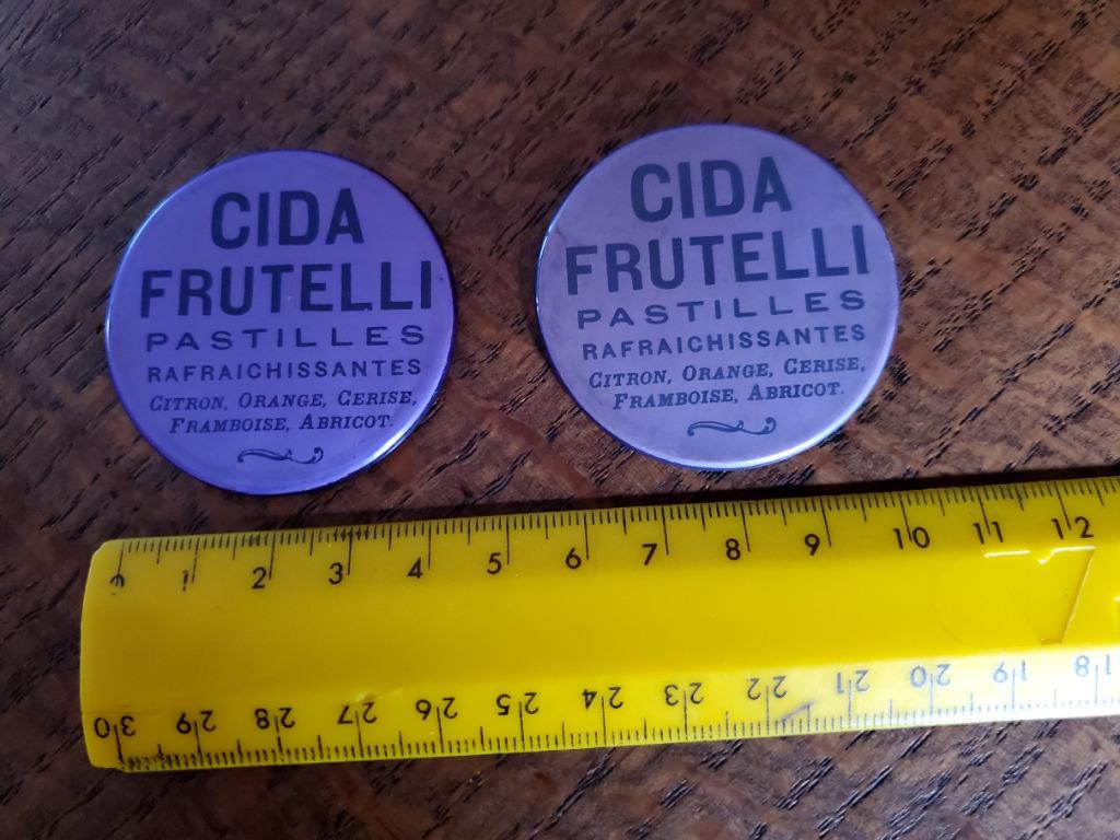 Miroirs chocolaterie CIDA, chocolat, cacao, Bois d'Haine., Enlèvement ou Envoi, Utilisé, Autres types