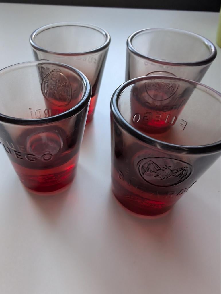 Shotglas Bacardi Fuego, Ophalen of Verzenden, Nieuw