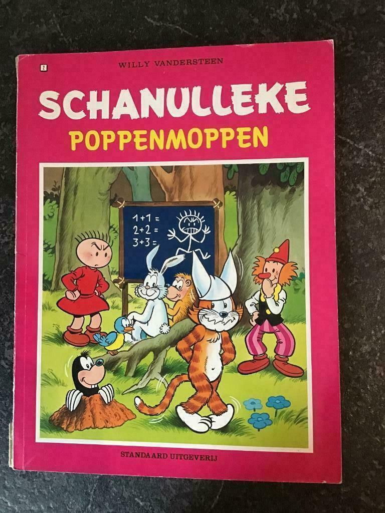 Schanulleke - Poppenmoppen, Eén stripboek, Ophalen, Gelezen