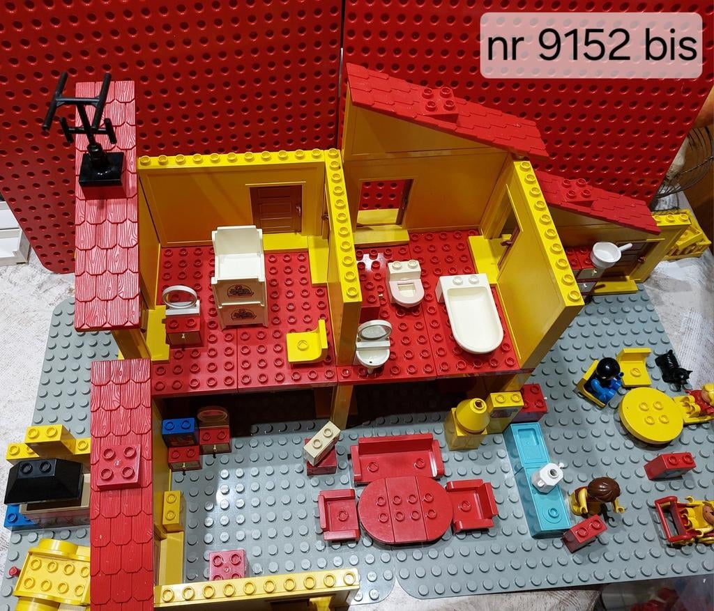 Lego duplo Reuze speelhuis uit 1988 set nr 9127bis, Kinderen en Baby's, Ophalen of Verzenden, Zo goed als nieuw, Duplo