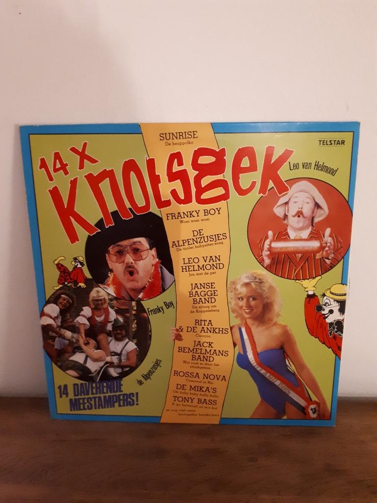 Lp: 14 X Knotsgek, Ophalen of Verzenden, Zo goed als nieuw