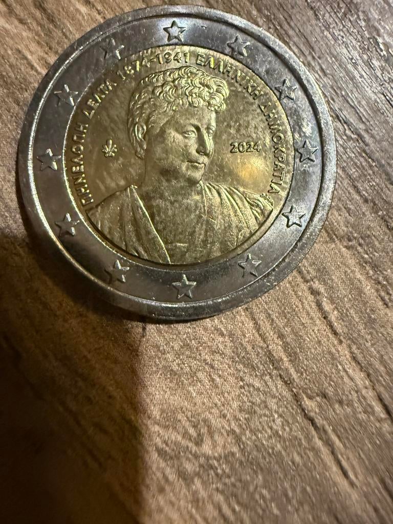 2 euro griekse 2024, Ophalen of Verzenden, 2 euro