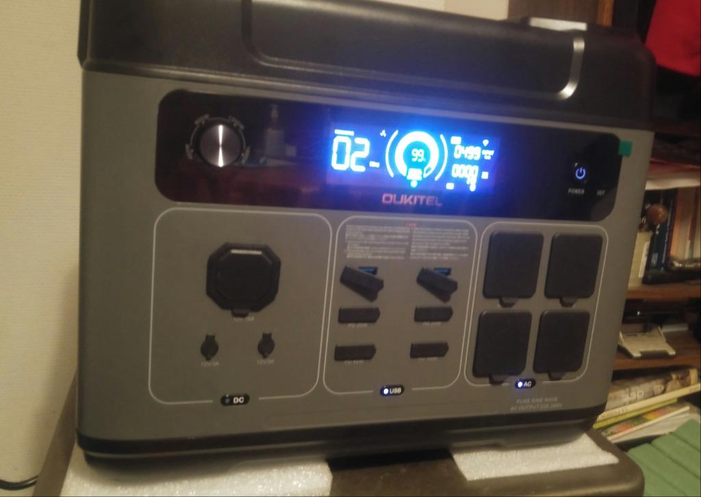 power station batteri oukitel p2001plus 2400 w 2048 wh, Télécoms, Batteries externes, Neuf