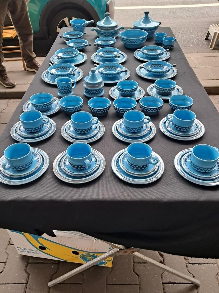 Finmark tafelservies van W Goebel W Duitsland, Antiek en Kunst, Antiek | Servies compleet, Ophalen
