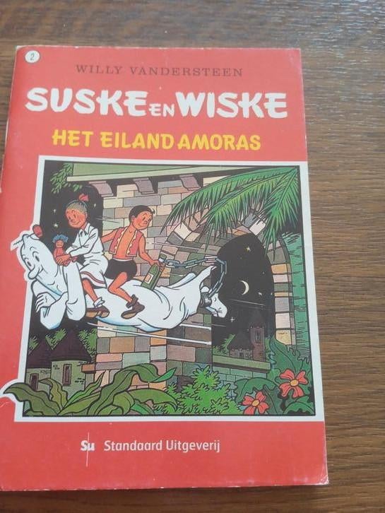 L'album promo t2 de Mini Suske et Wiske L'île d'Amoras, Envoi, Bob et Bobette, Comme neuf, Livre ou Jeu