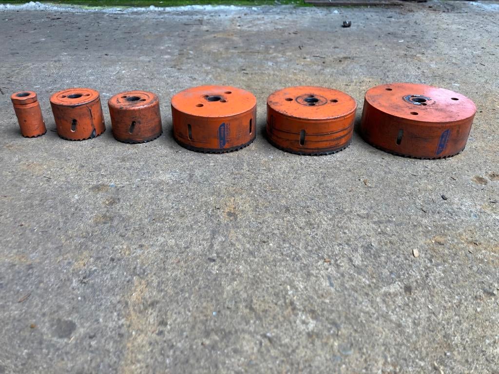 Klokboren Bahco, Enlèvement, Utilisé
