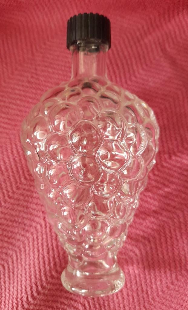 Mooie fles met druiventrossen, Ophalen of Verzenden