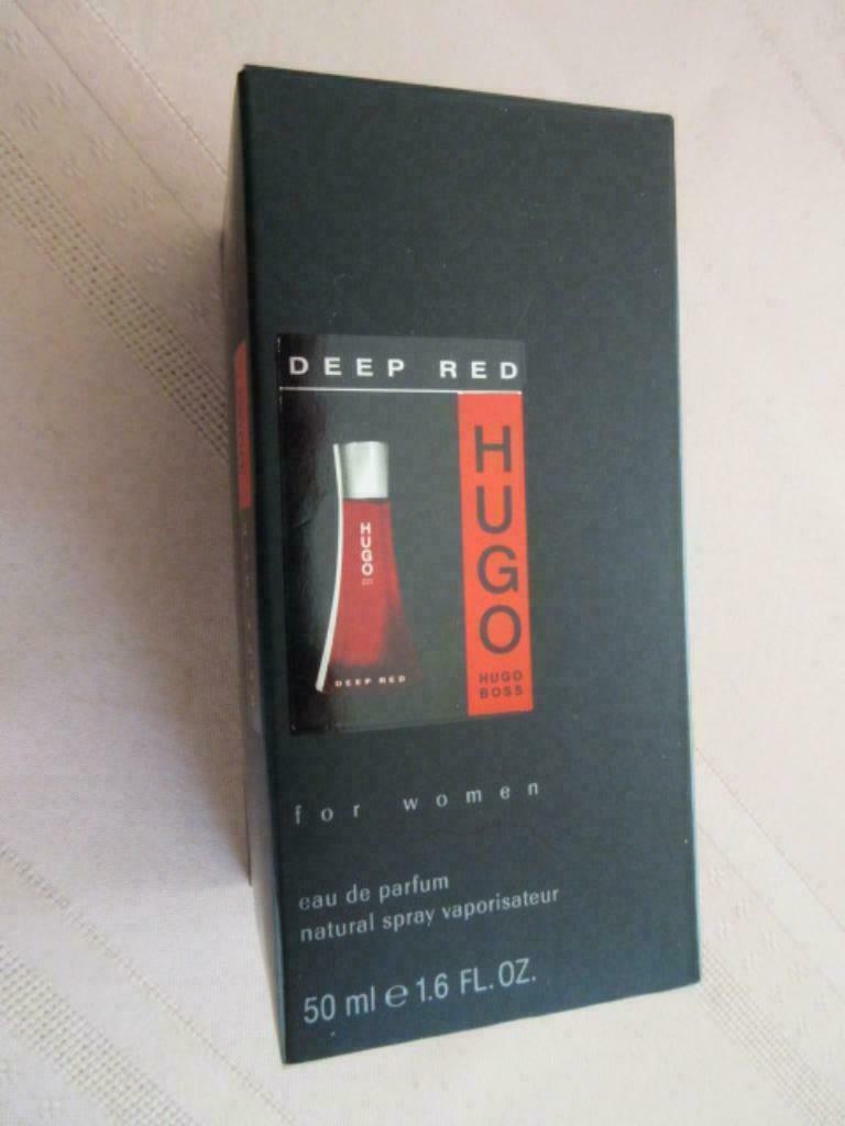 HUGO BOSS DAMES DEEP RED EDP SPRAY, Enlèvement ou Envoi, Utilisé
