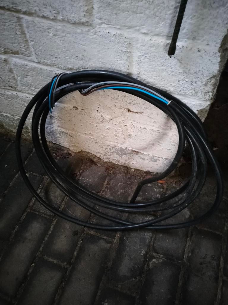 EXVB 4 x 10" grondkabel meterkast fluvius, Enlèvement, Neuf
