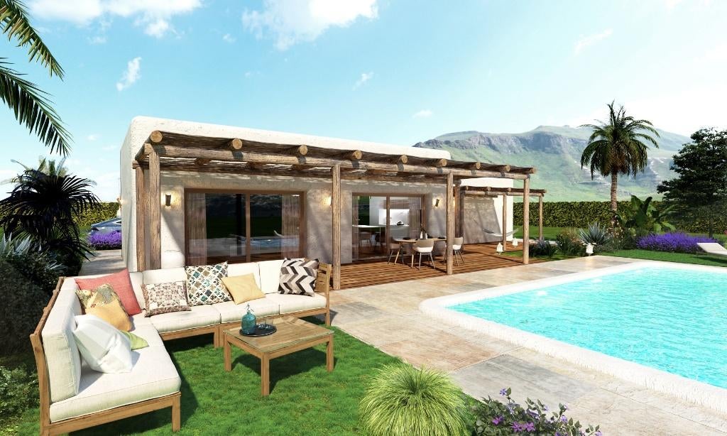 NIEUWBOUW OP GROOT PERCEEL IN PINOSO, ALICANTE, 120 m², Dorp, Spanje, Woonhuis
