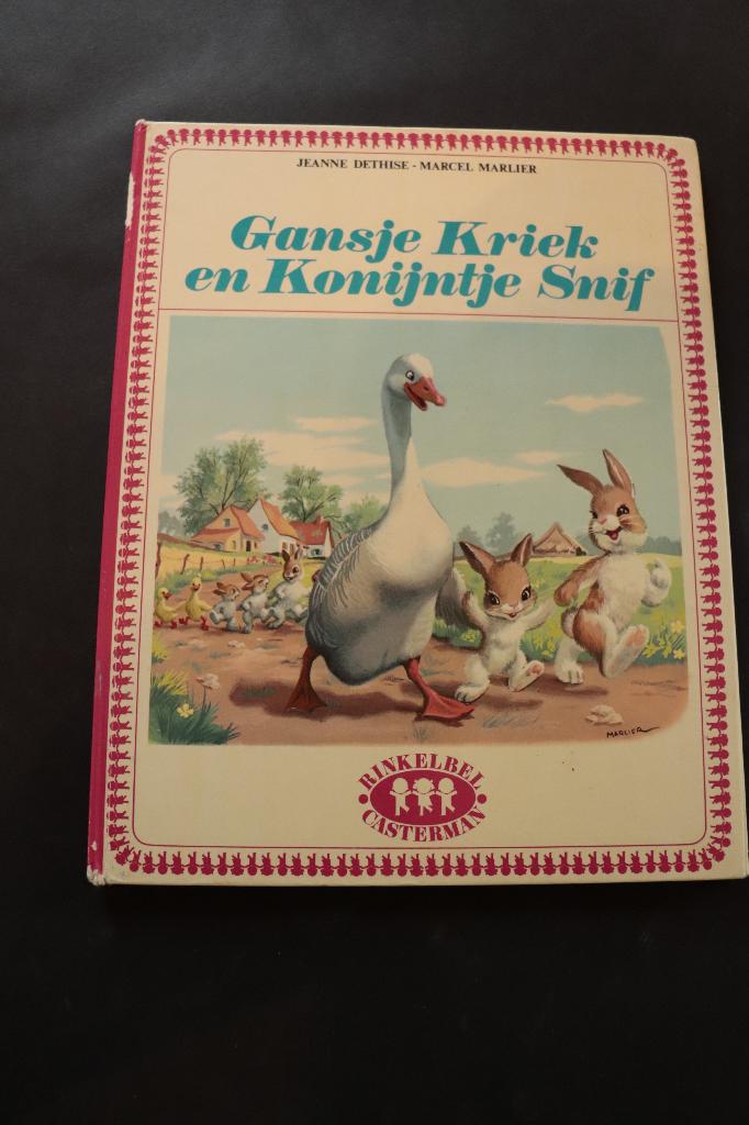 Gansje Kriek en Konijntje Snif, Boeken, Gelezen, Fictie algemeen, Verzenden, Jongen of Meisje