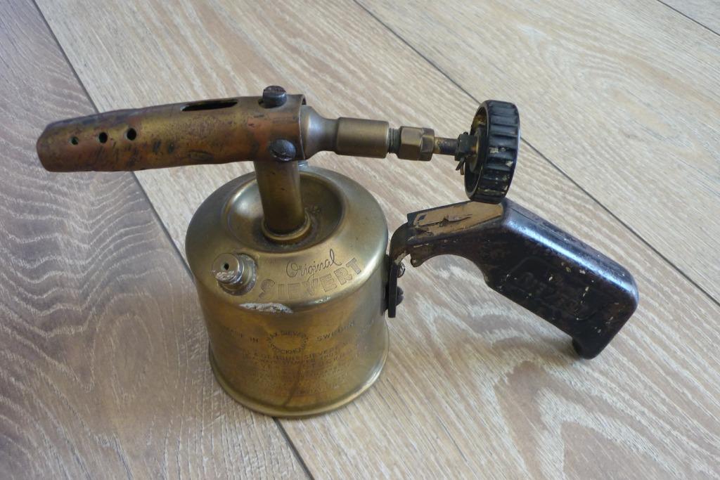 Koperen brander Sievert, Ophalen of Verzenden