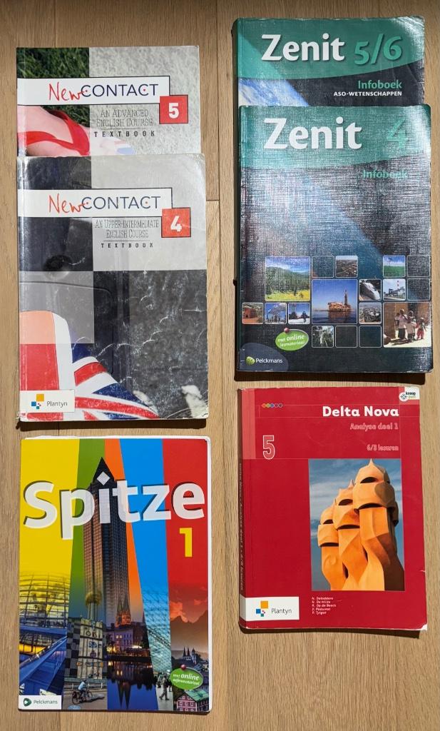 Studieboeken, Frans, ASO, Pelckmans, Ophalen