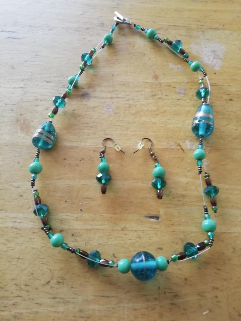 ketting, Bijoux, Sacs & Beauté, Colliers, Enlèvement ou Envoi, Neuf, Brun, Autres matériaux