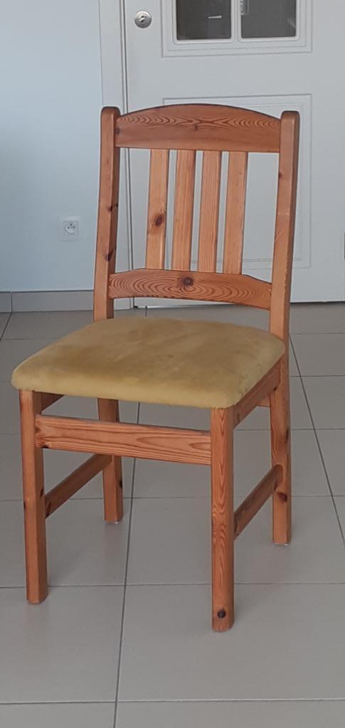 Twee stevige stoelen in massief grenen, Ophalen, Gebruikt, Twee, Deens design