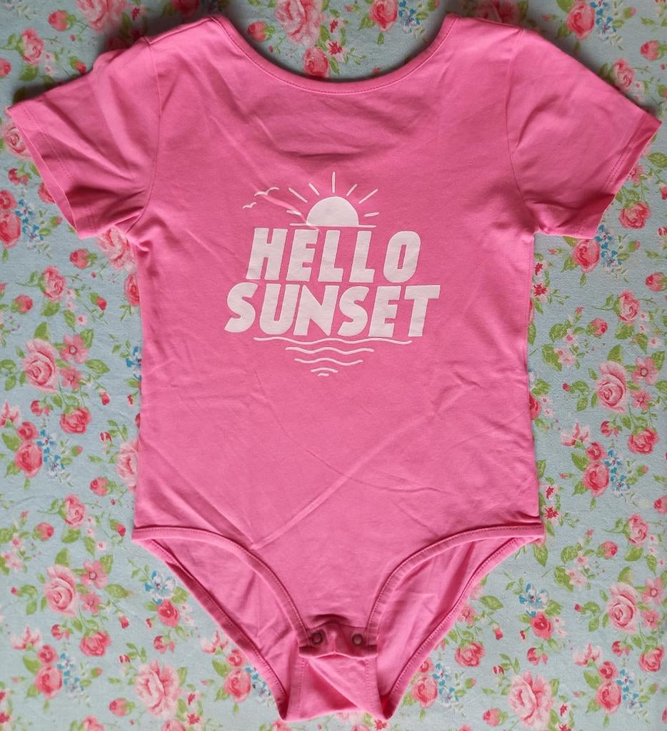 Roze body Zara maat 128, Kinderen en Baby's, Kinderkleding | Maat 128, Ophalen of Verzenden, Nieuw, Zara, Meisje