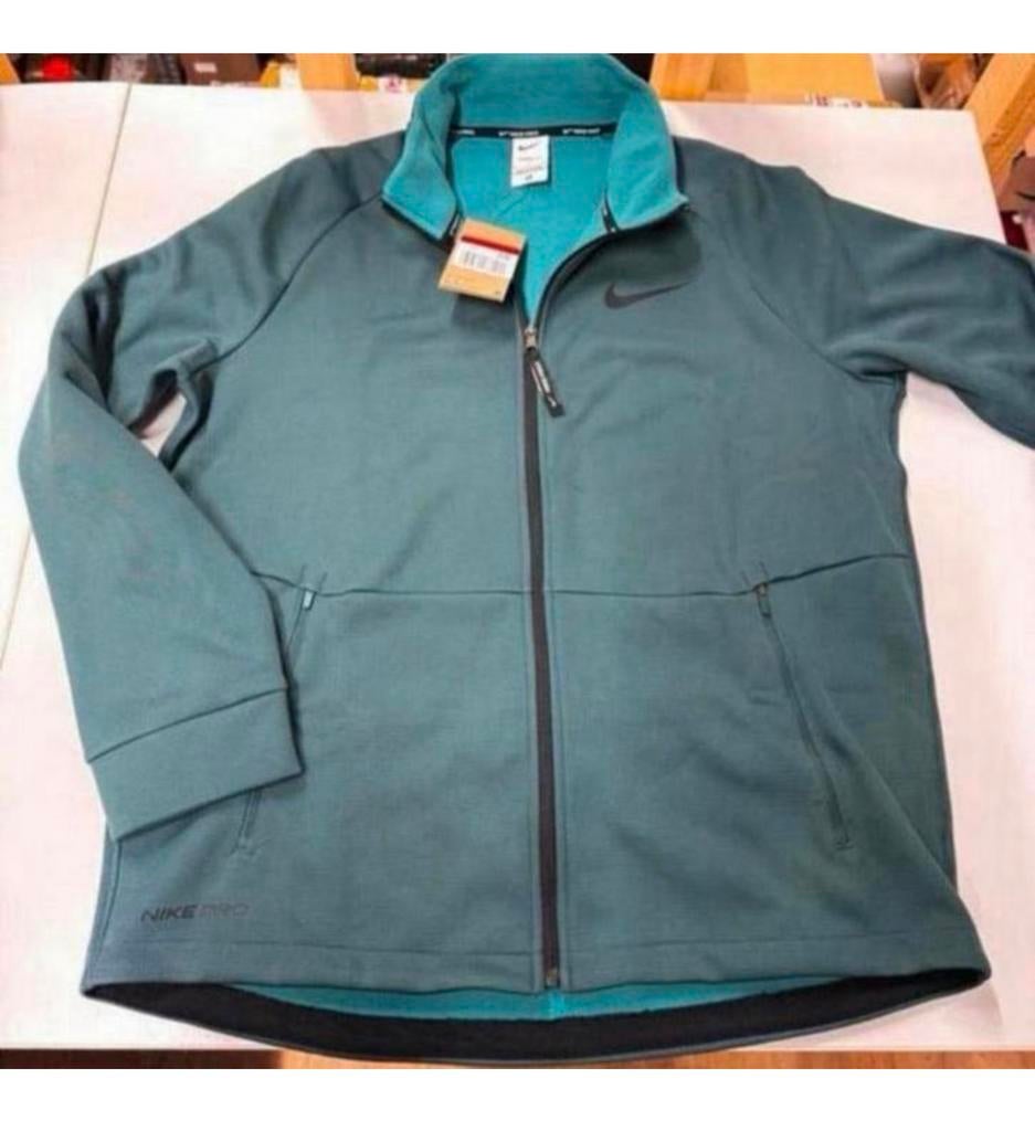 Veste d'entraînement Nike Pro Therma-fit L vert-bleu Nouveau, Vêtements | Hommes, Vêtements de sport, Neuf, Général, Taille 52/54 (L)