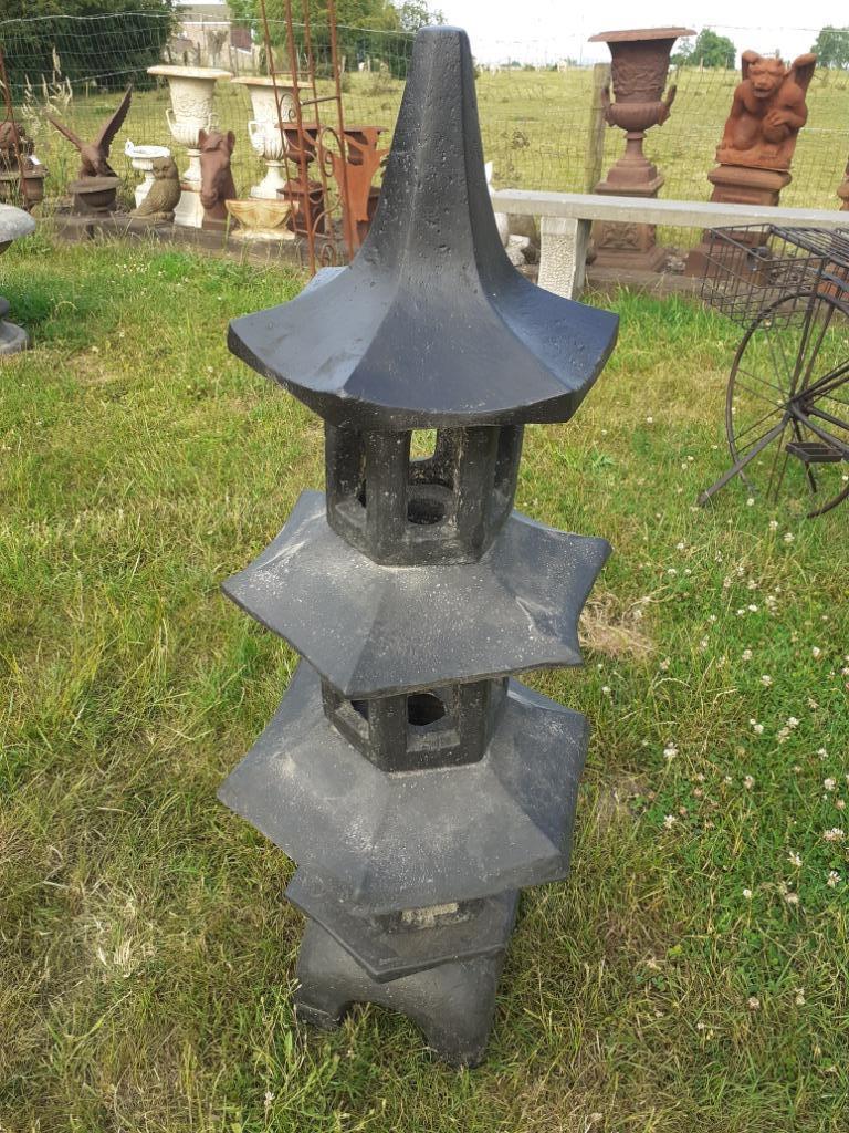 Superbe  pagode en pierre patinée, Enlèvement, Neuf, Autres matériaux, Autres types