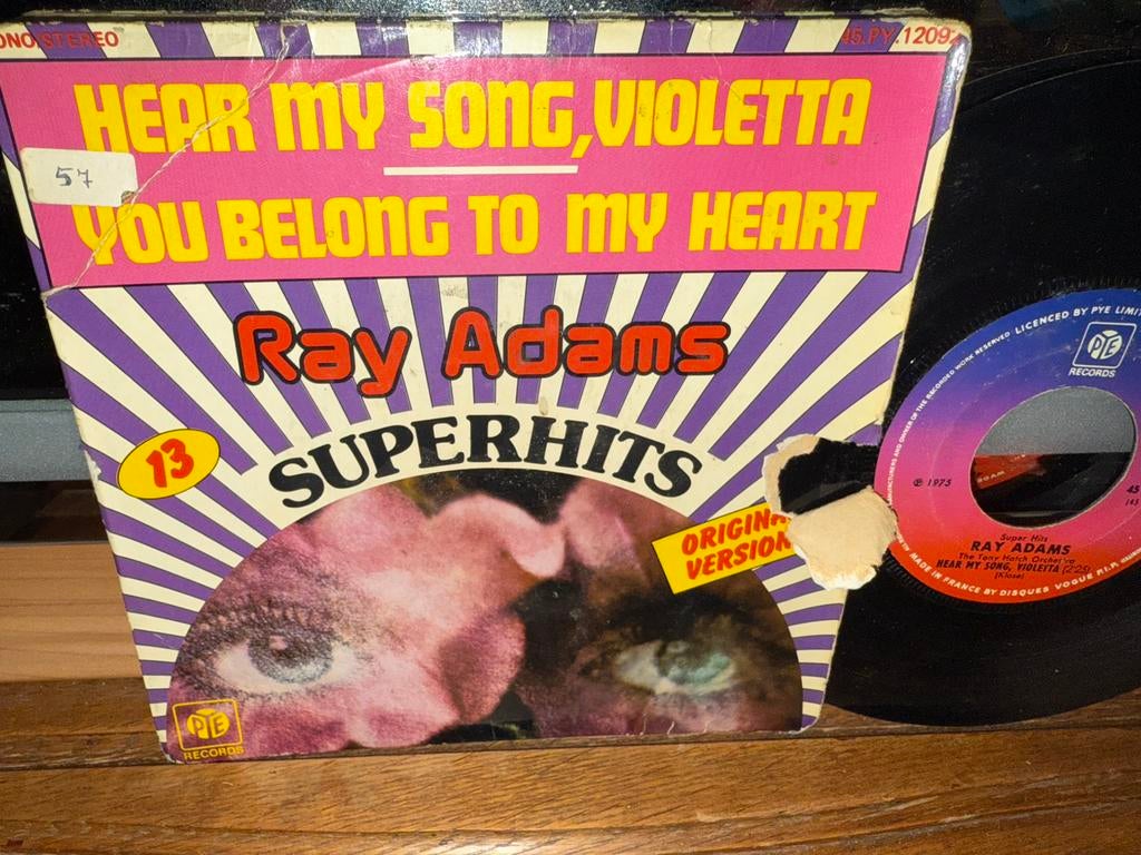 Hear My Song,Violetta - You Belong To My Heart, Gebruikt, 7 inch, Single, Ophalen of Verzenden