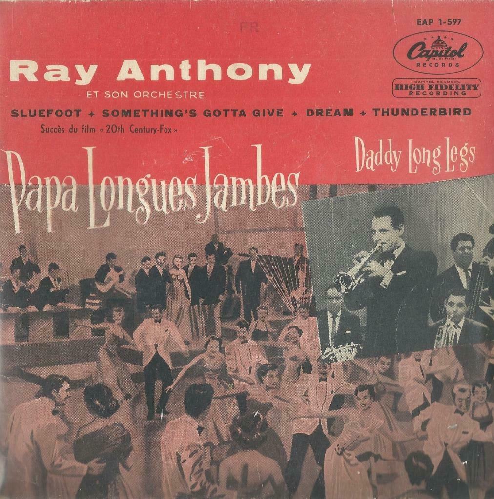 Ray Anthony – Sluefoot / Thunderbird + 2 – Single - EP, Ophalen of Verzenden, Gebruikt, Jazz en Blues