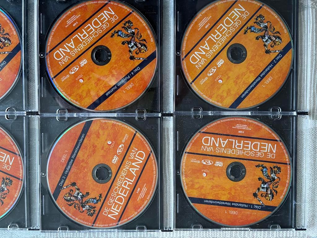 18 dvd's: 1700 minuten De geschiedenis van Nederland., Alle leeftijden, Ophalen of Verzenden, Nieuw in verpakking