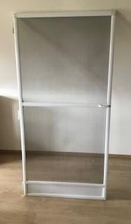 hordeur wit, Ophalen, 80 tot 100 cm, Hordeur, Nieuw