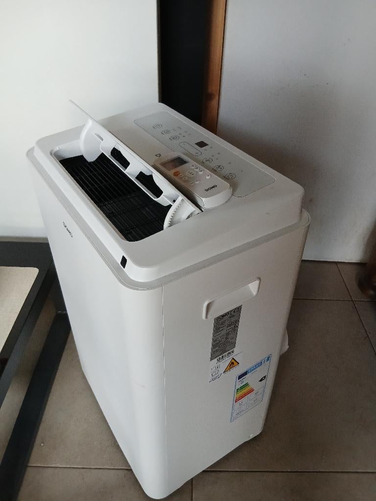 Mobiel airco merk domo 4 maand  oud, Ophalen, Timer, Zo goed als nieuw, 100 m³ of groter