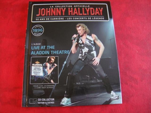 CD: La Collection Officielle. "Johnny Hallyday 1996, Envoi, Neuf, dans son emballage