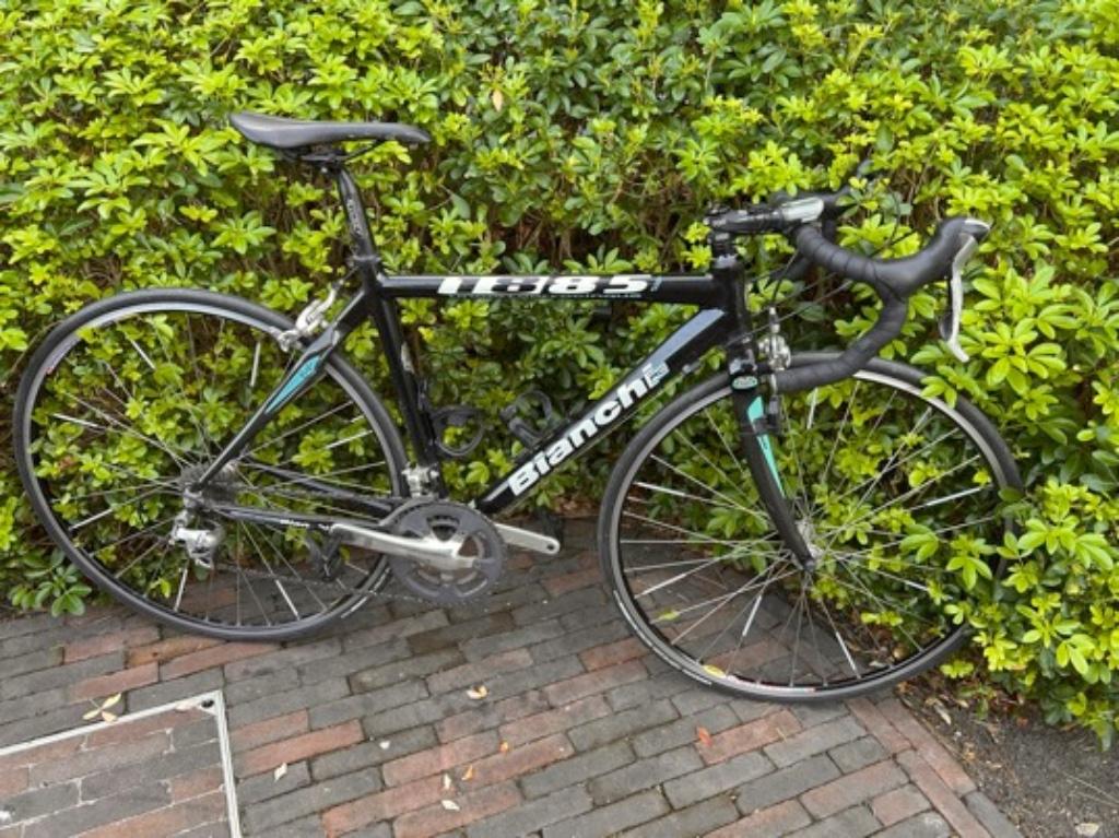 koersfiets Bianchi, Vélos & Vélomoteurs, Vélos | Vélos de course, Utilisé, Autres marques, 15 à 20 vitesses, 26 pouces, Carbone