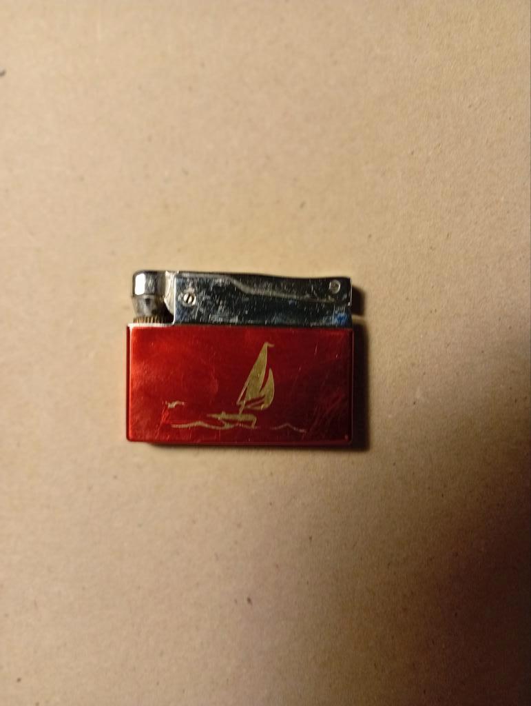 Vintage benzine-aansteker, voor sigaren of sigaretten, Verzamelen, Ophalen of Verzenden, Zo goed als nieuw, Aansteker