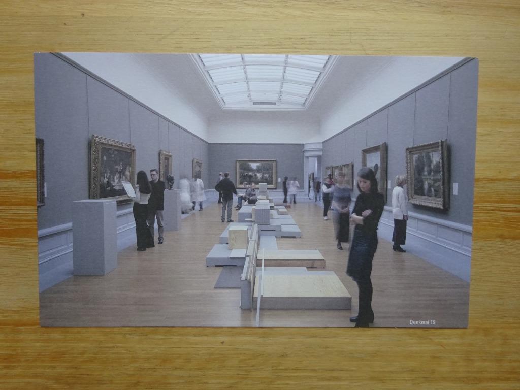 Jan De Cock - invitatie 2002 - signed, Enlèvement ou Envoi, Neuf, Peinture et dessin