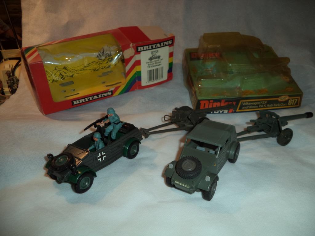 Kubel Wagen Dinky en britains, Verzamelen, Ophalen of Verzenden, Zo goed als nieuw