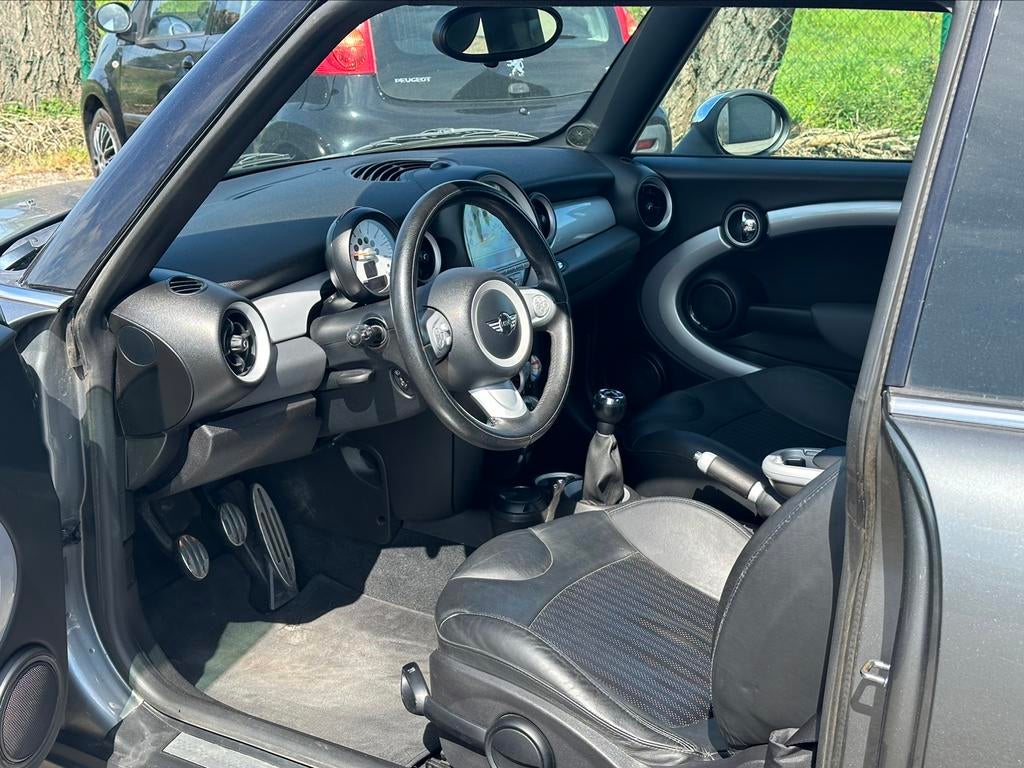 Mini Cooper S - 1.6i - 1 Jaar Garantie, Auto's, Voorwielaandrijving, Zwart, Bedrijf, Cooper S