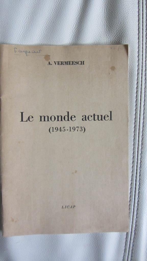 Le monde actuel de 1945 à 1973, Ophalen of Verzenden
