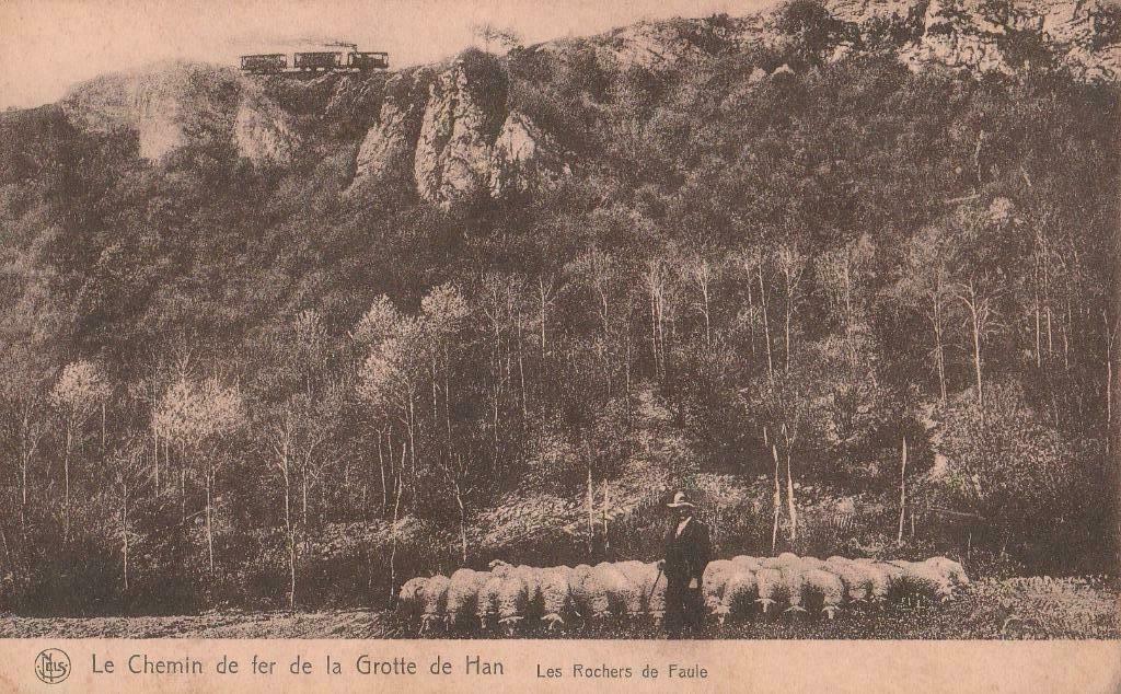 Han-sur-Lesse, Enlèvement ou Envoi, 1920 à 1940, Non affranchie, Namur