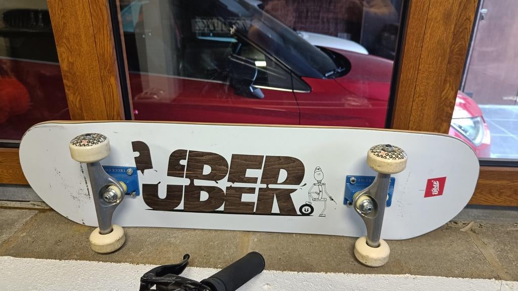 Uber skateboard, Sport en Fitness, Ophalen, Skateboard