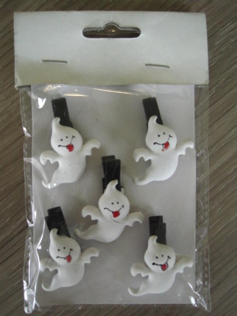 Wasknijpers met spookjes - Halloween, Huis en Inrichting, Ophalen of Verzenden, Nieuw