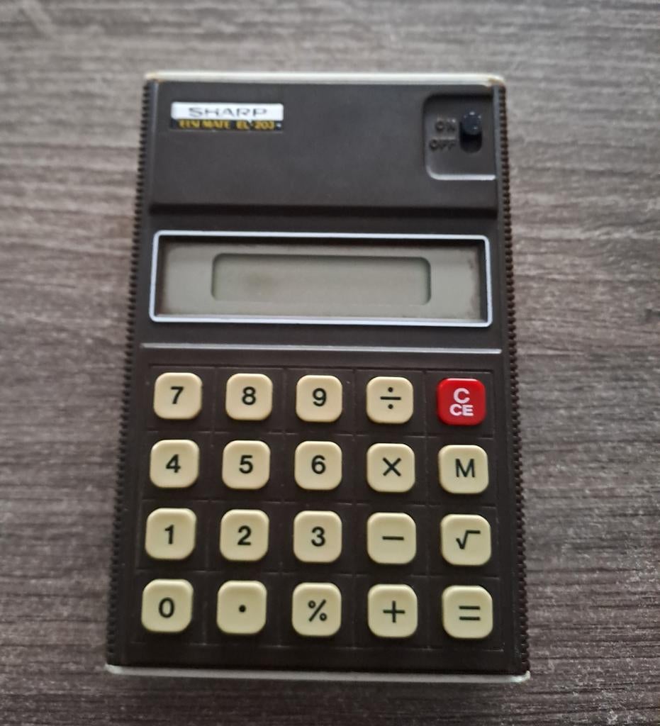 Vintage Sharp rekeningmachine, Enlèvement ou Envoi