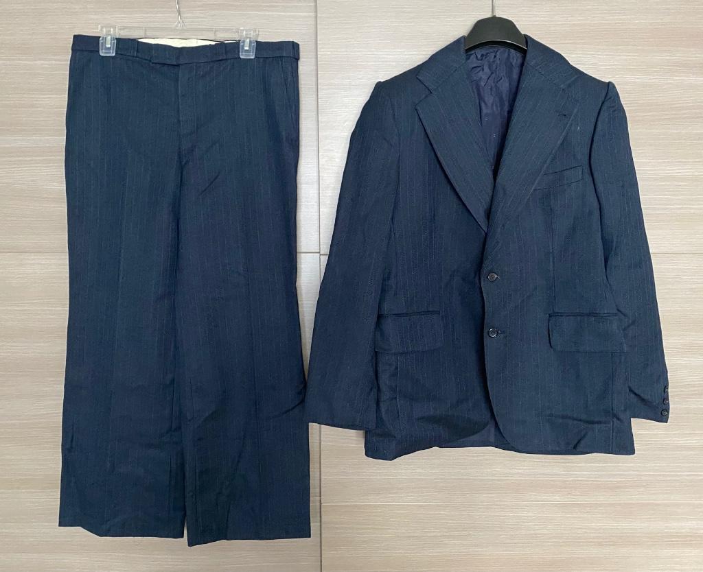Donkerblauw vintage maatpak Marvan maat 50 - NIEUW, Neuf, Bleu, Envoi, Marvan