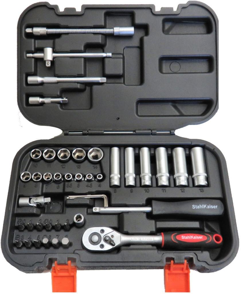 Dop set 42 dlg. Chroom vanadium, Ophalen of Verzenden