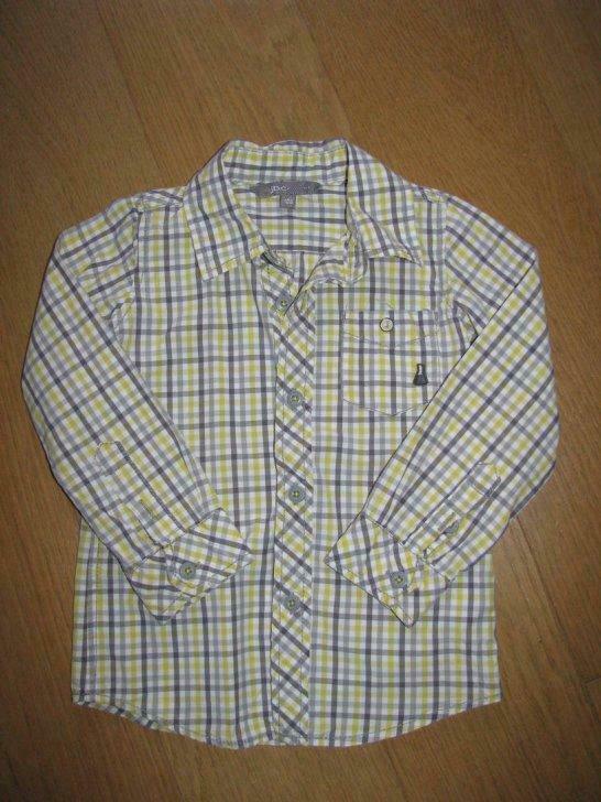 3x hemdje lange mouw maat 104 (jongen), Enlèvement ou Envoi, Comme neuf, Garçon, Chemise ou Chemisier