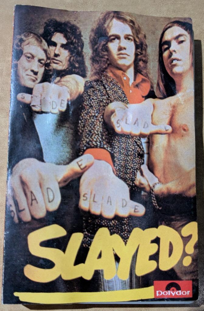Cassette - Slade – Slayed?, CD & DVD, Enlèvement ou Envoi, Originale, Utilisé, 1 cassette audio
