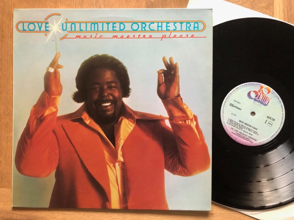 LOVE UNLIMITED ORCHESTRA - Music maestro please (LP; NMINT), Cd's en Dvd's, Ophalen of Verzenden, Zo goed als nieuw, 12 inch