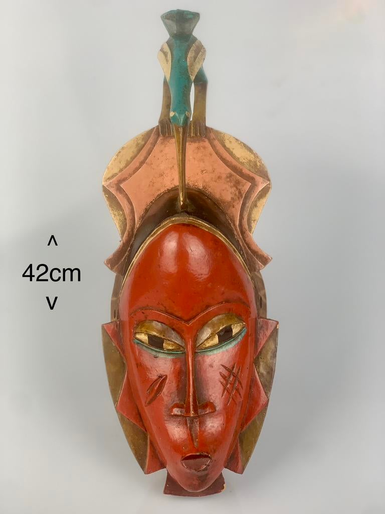 Afrikaans Masker, Antiek en Kunst, Kunst | Niet-Westerse kunst, Ophalen