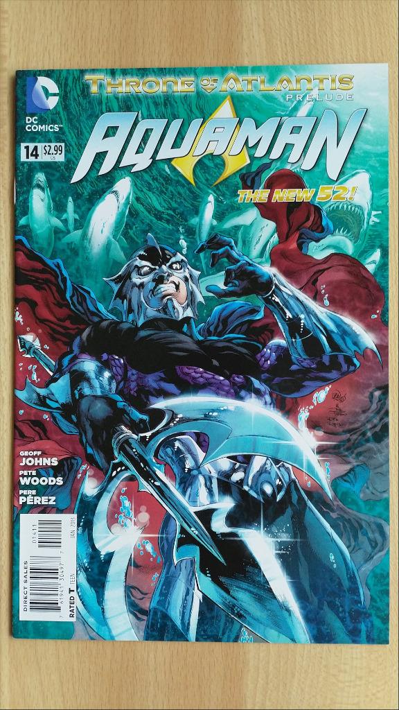 DC Comics - Aquaman #14 (New 52), Boeken, Eén comic, Ophalen of Verzenden, Gelezen, Amerika