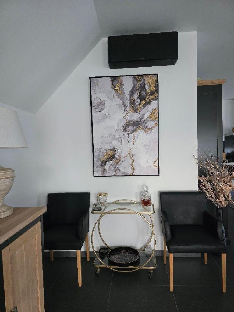 Décoration murale abstraite et moderne sur toile, Enlèvement